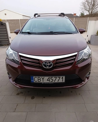 Toyota Avensis cena 54700 przebieg: 113182, rok produkcji 2014 z Bydgoszcz małe 67